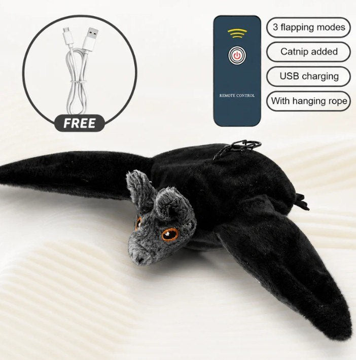 PlayfulPaws: Flying Bat Toy